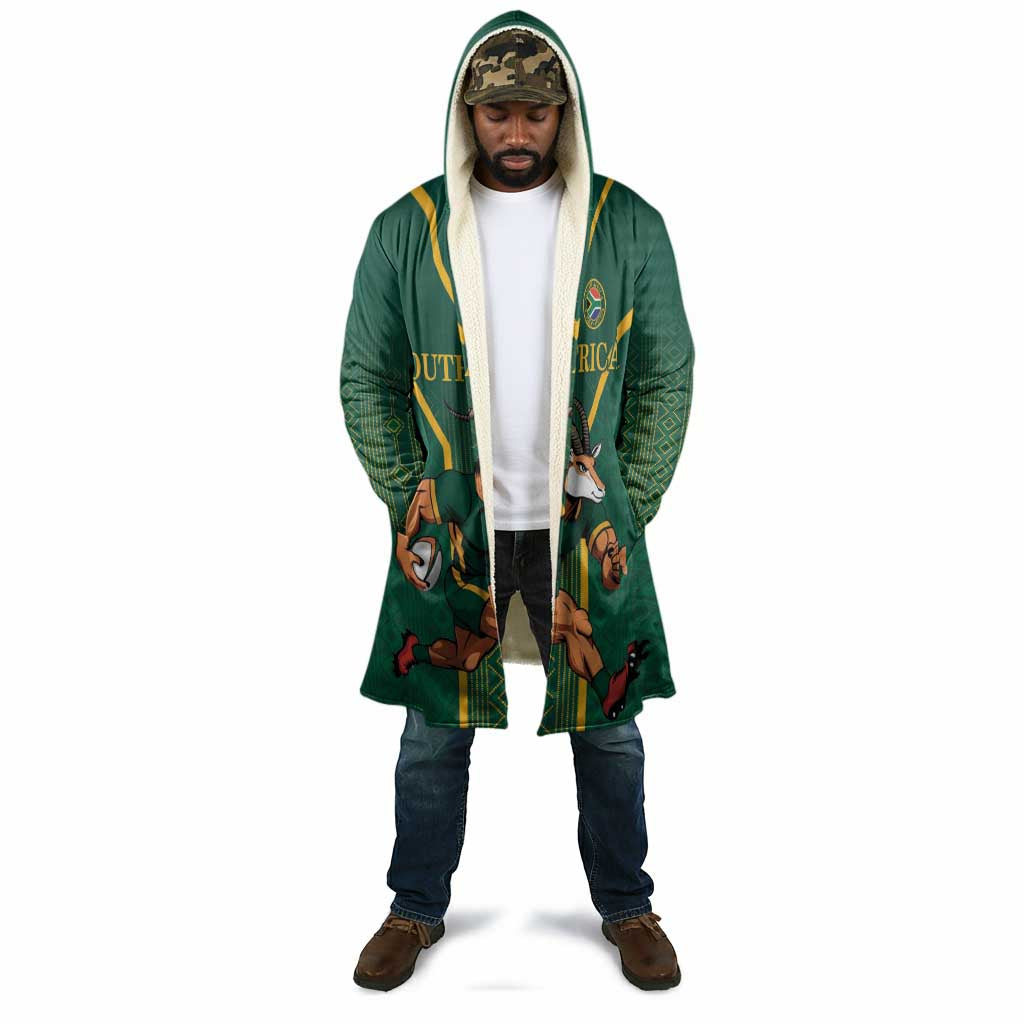 Custom South Africa Rugby Cloak Go Springboks - Wonder Print Shop
