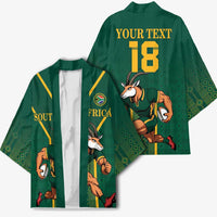 Custom South Africa Rugby Kimono Go Springboks - Wonder Print Shop