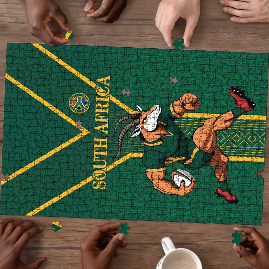 South Africa Rugby Puzzle Go Springboks - Wonder Print Shop