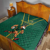 South Africa Rugby Quilt Go Springboks - Wonder Print Shop