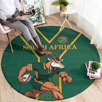 South Africa Rugby Round Carpet Go Springboks - Wonder Print Shop