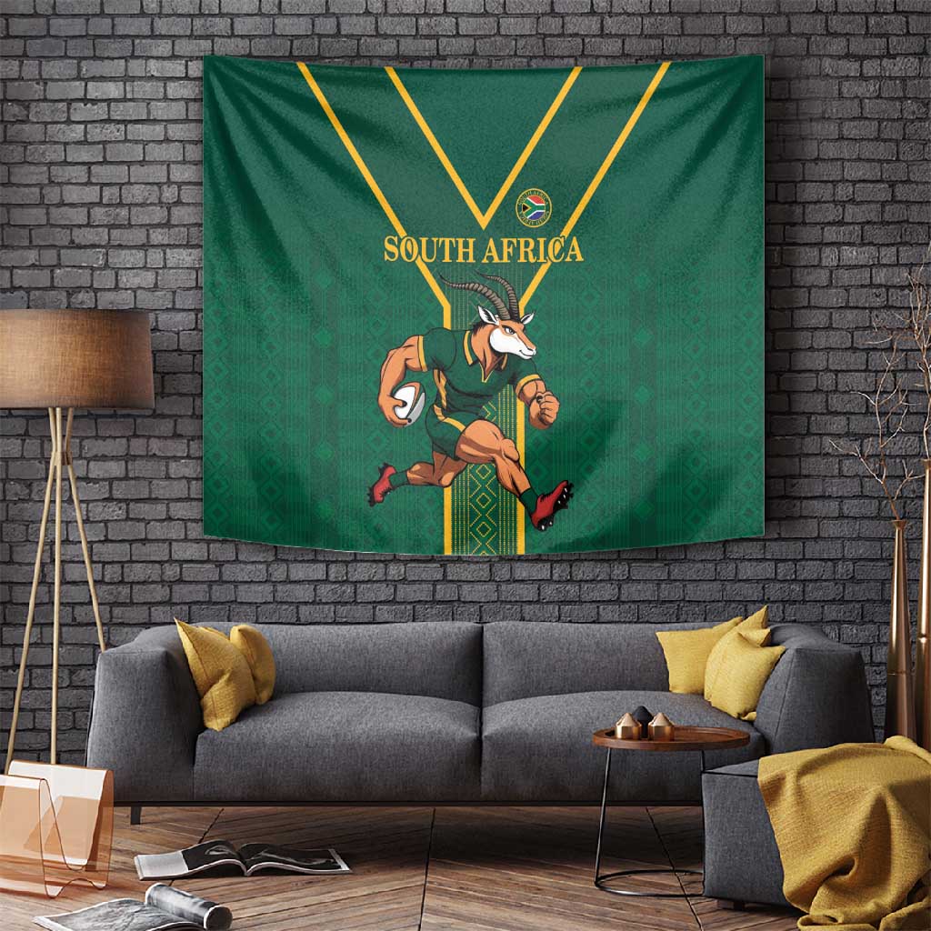 South Africa Rugby Tapestry Go Springboks - Wonder Print Shop