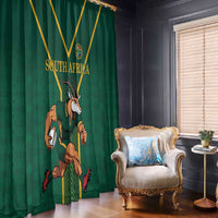 South Africa Rugby Window Curtain Go Springboks - Wonder Print Shop