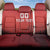 Custom Switzerland Football Back Car Seat Cover Red Crosses Go Champions