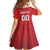 Custom Switzerland Football Kid Short Sleeve Dress Red Crosses Go Champions