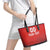 Custom Switzerland Football Leather Tote Bag Red Crosses Go Champions