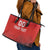 Custom Switzerland Football Leather Tote Bag Red Crosses Go Champions