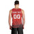 Custom Switzerland Football Men Tank Top Red Crosses Go Champions