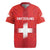 Custom Switzerland Football Rugby Jersey Red Crosses Go Champions