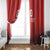 Custom Switzerland Football Window Curtain Red Crosses Go Champions