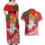 Belarus Pahonia Couples Matching Off Shoulder Maxi Dress and Hawaiian Shirt Belarusian Patterns