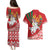 Belarus Pahonia Couples Matching Puletasi and Hawaiian Shirt Belarusian Patterns