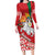 Belarus Pahonia Family Matching Long Sleeve Bodycon Dress and Hawaiian Shirt Belarusian Patterns