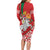 Belarus Pahonia Family Matching Long Sleeve Bodycon Dress and Hawaiian Shirt Belarusian Patterns