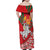 Belarus Pahonia Family Matching Off Shoulder Maxi Dress and Hawaiian Shirt Belarusian Patterns