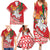 Belarus Pahonia Family Matching Summer Maxi Dress and Hawaiian Shirt Belarusian Patterns