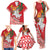 Belarus Pahonia Family Matching Tank Maxi Dress and Hawaiian Shirt Belarusian Patterns