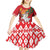 Belarus Pahonia Kid Short Sleeve Dress Belarusian Patterns