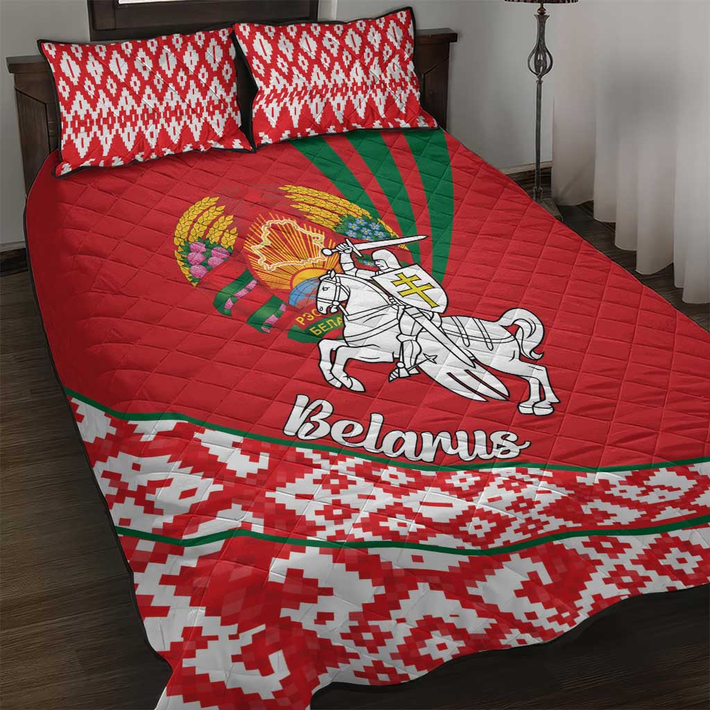 Belarus Pahonia Quilt Bed Set Belarusian Patterns