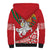 Belarus Pahonia Sherpa Hoodie Belarusian Patterns