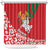 Belarus Pahonia Shower Curtain Belarusian Patterns