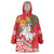 Belarus Pahonia Wearable Blanket Hoodie Belarusian Patterns