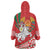 Belarus Pahonia Wearable Blanket Hoodie Belarusian Patterns