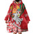 Belarus Pahonia Wearable Blanket Hoodie Belarusian Patterns