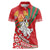 Belarus Pahonia Women Polo Shirt Belarusian Patterns