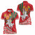 Belarus Pahonia Women Polo Shirt Belarusian Patterns