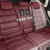 Custom Belarus Football Back Car Seat Cover The White Wings Red Version