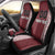 Custom Belarus Football Car Seat Cover The White Wings Red Version