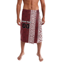 Custom Belarus Football Lavalava The White Wings Red Version