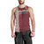 Custom Belarus Football Men Tank Top The White Wings Red Version