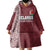 Custom Belarus Football Wearable Blanket Hoodie The White Wings Red Version