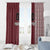 Custom Belarus Football Window Curtain The White Wings Red Version