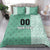 Custom Belarus Football Bedding Set The White Wings Green Version