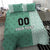 Custom Belarus Football Bedding Set The White Wings Green Version