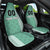 Custom Belarus Football Car Seat Cover The White Wings Green Version