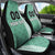 Custom Belarus Football Car Seat Cover The White Wings Green Version