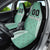 Custom Belarus Football Car Seat Cover The White Wings Green Version