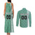 Custom Belarus Football Couples Matching Tank Maxi Dress and Long Sleeve Button Shirt The White Wings Green Version