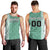 Custom Belarus Football Men Tank Top The White Wings Green Version