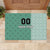 Custom Belarus Football Rubber Doormat The White Wings Green Version