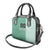 Custom Belarus Football Shoulder Handbag The White Wings Green Version