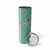 Custom Belarus Football Skinny Tumbler The White Wings Green Version