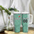 Custom Belarus Football Tumbler With Handle The White Wings Green Version