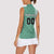 Custom Belarus Football Women Sleeveless Polo Shirt The White Wings Green Version