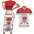 Custom Belarus Ice Hockey Couples Matching Short Sleeve Bodycon Dress and Hawaiian Shirt 2025 Go Bisons White Version