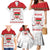 Custom Belarus Ice Hockey Family Matching Mermaid Dress and Hawaiian Shirt 2025 Go Bisons White Version